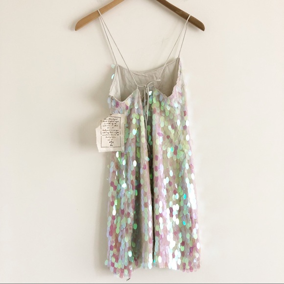Free People Mermaid Mini Party Dress - Picture 6 of 8